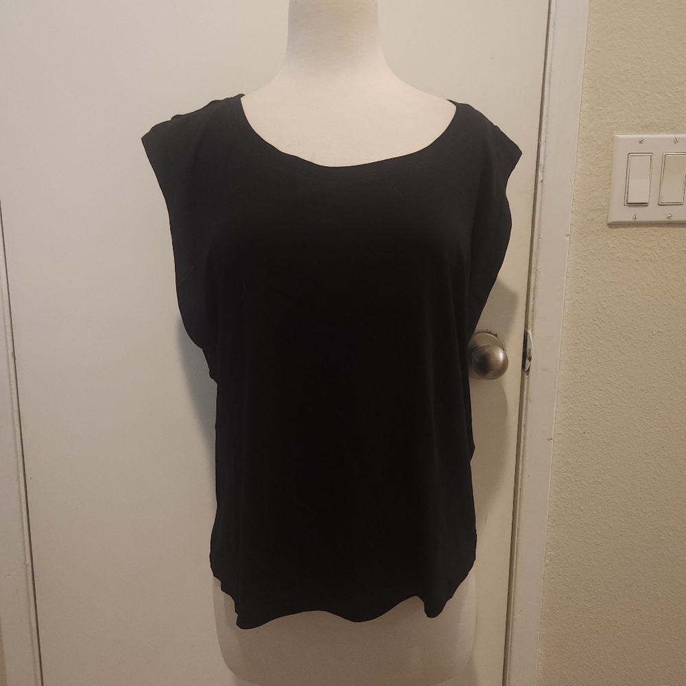 White House Black Market Black Tank Top